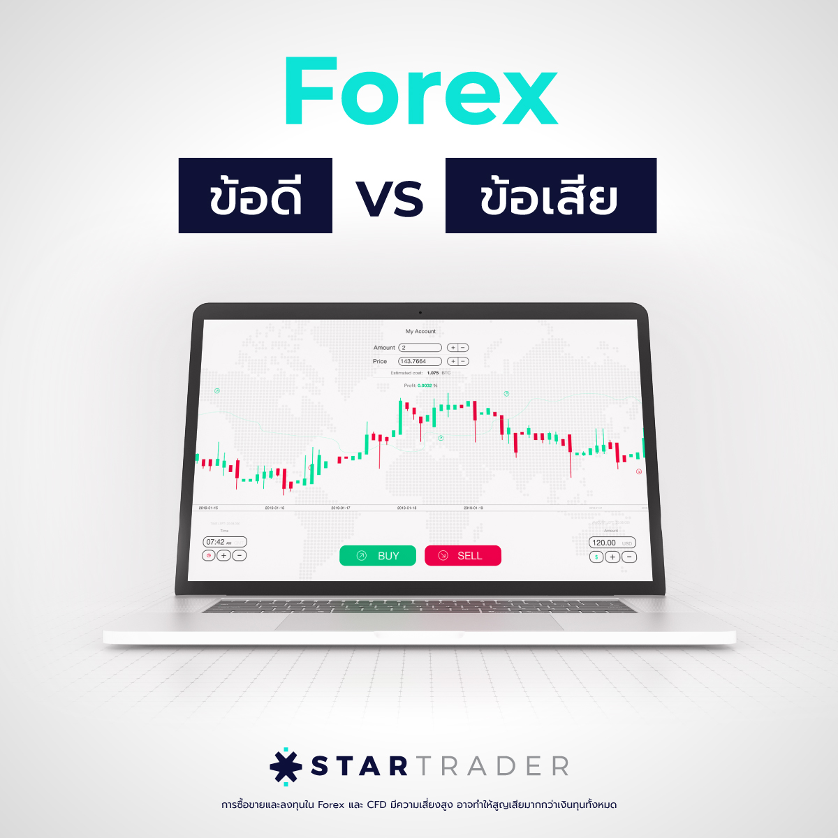 FOREX : ข้อดี vs ข้อเสีย