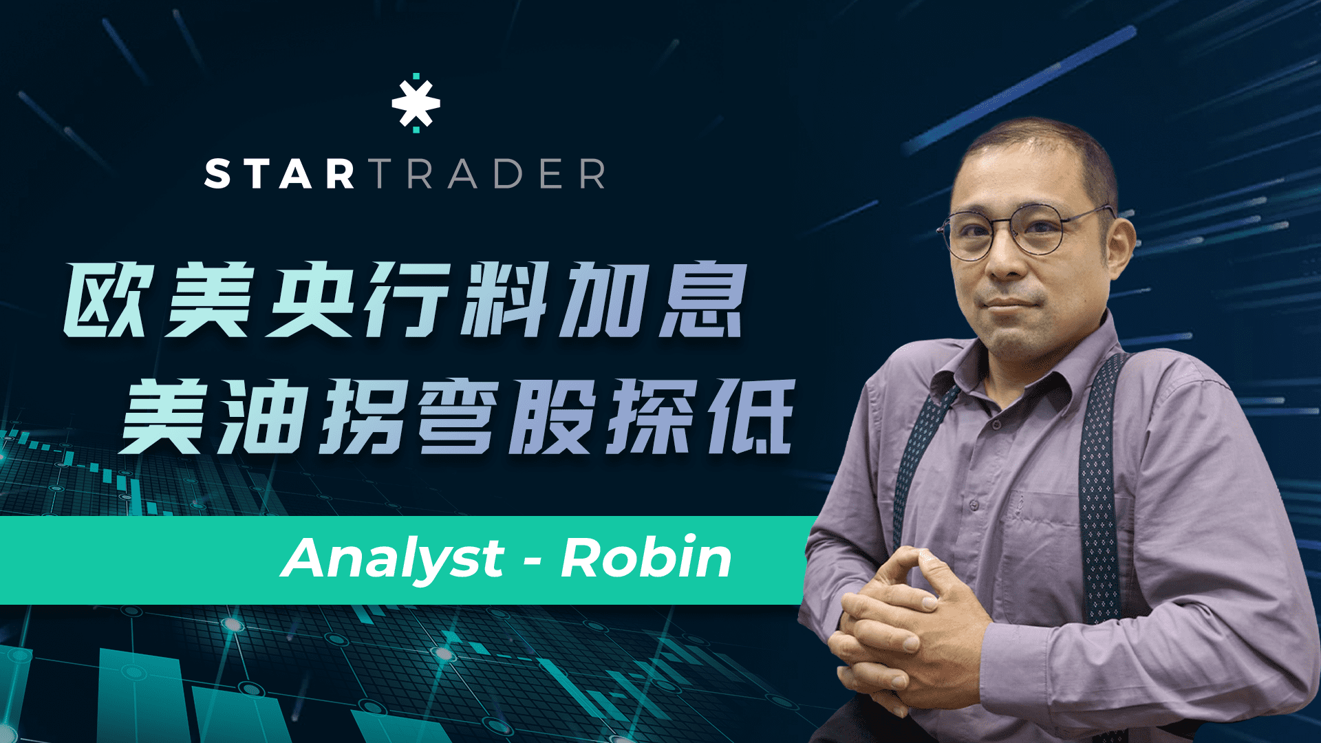 20221012歐美央行料加息，美油拐彎股探低 | STARTRADER 三分鐘解盤