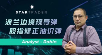 20221116波蘭邊境現導彈，股指修正油價彈 | STARTRADER 三分鐘解盤