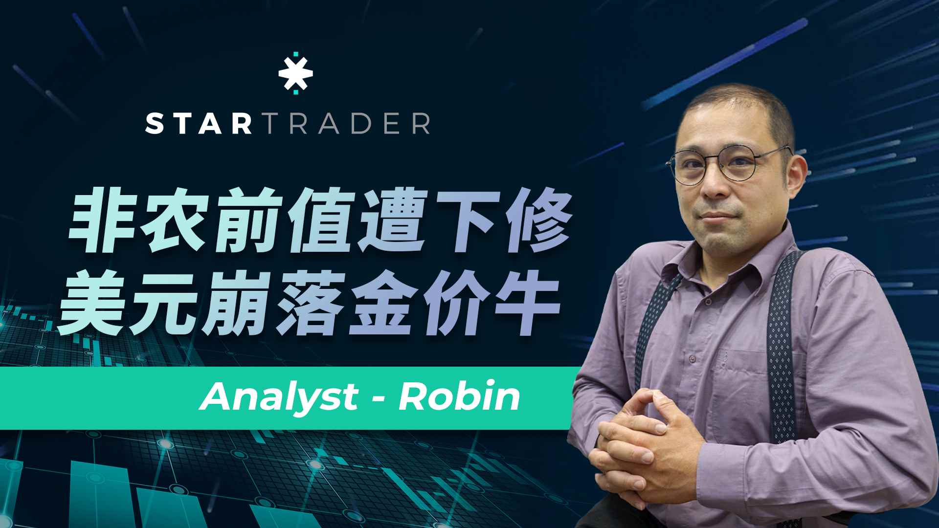 20230109非农前值遭下修，美元崩落金价牛 | STARTRADER 三分钟解盘