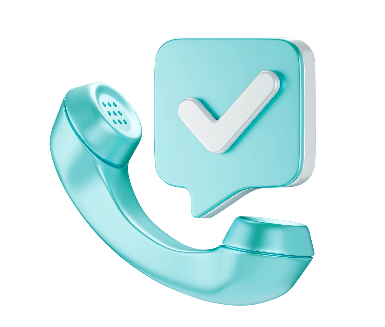 STARTRADER Contact Us Phone Icon With A Checkmark Speech Bubble